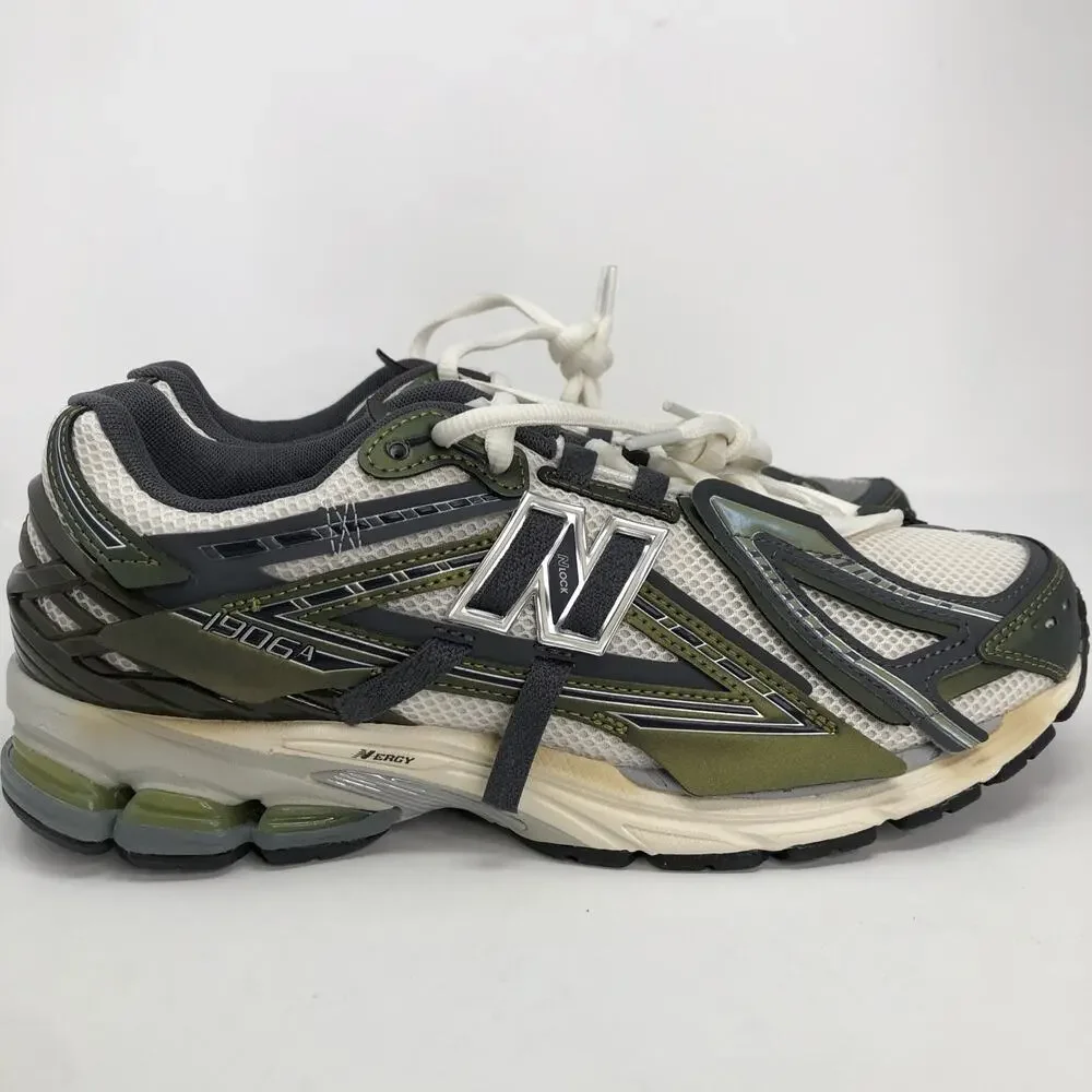 New Balance 1906A Unisex W12.5/M11 Green Mesh Lace Up Casual Sneaker - Picture 11 of 14